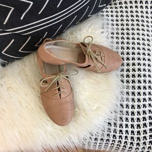 restricted lace up flats | 7